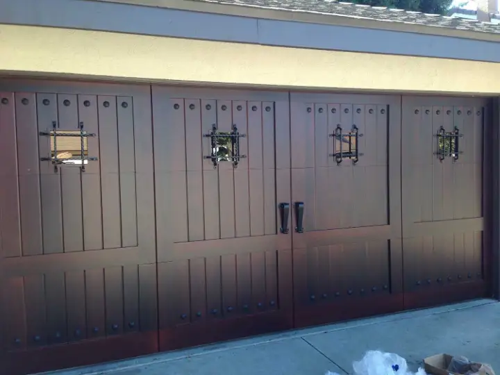 Garage door installed by On Trac