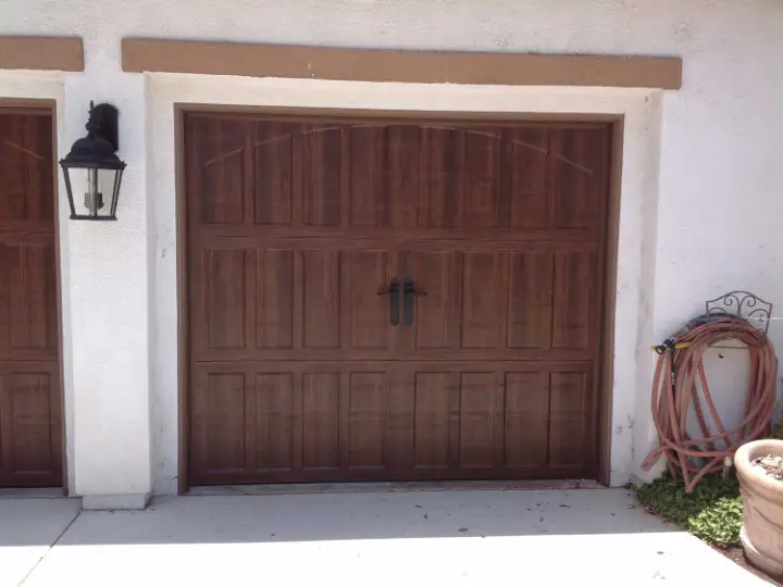 Garage door installed by On Trac
