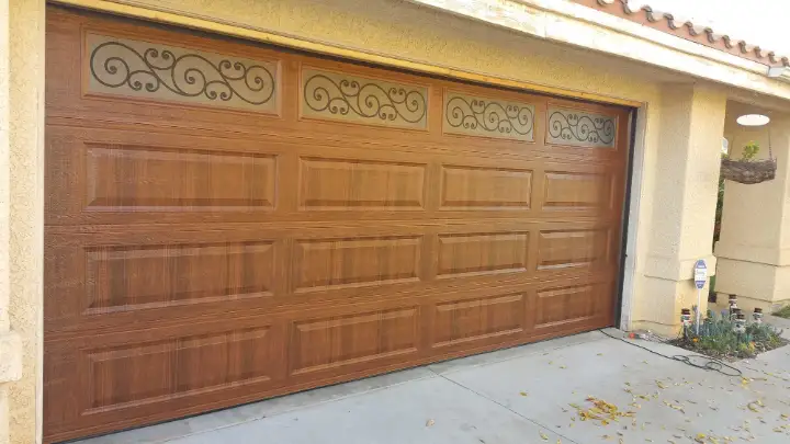 Garage door installed by On Trac
