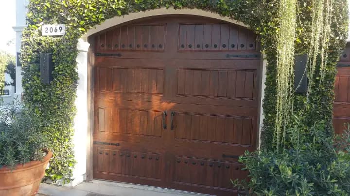 Garage door installed by On Trac