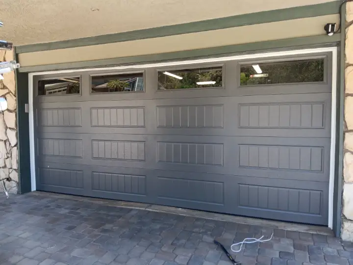 Garage door installed by On Trac